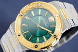 Versace Greca Green Dial Silver Steel Strap Watch for Women - VEVH00720 Authentic Buy Shop Now