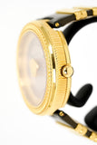 Versace V Metal Icon Gold Dial Brown Strap Watch for Women - VLC130016 Authentic Buy Shop Now