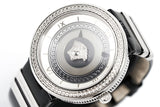 Versace V Metal Icon Silver Dial Black & Silver Strap Watch for Women - VLC010014 Authentic Buy Shop Now