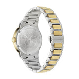 Versace Greca Logo Moonphase Black Dial Two Tone Steel Strap Watch for Men - VE7G00223 Authentic Buy Shop Now