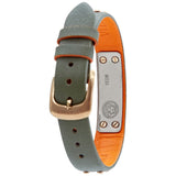 Versace Medusa Lock Icon Quartz Beige Dial Green Leather Strap Watch for Women - VEDW00519 Authentic Buy Shop Now
