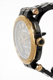 Versace Aion Chronograph Black Dial Grey Steel Strap Watch for Men - VBR050017 Authentic Buy Shop Now