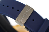 Versace V Extreme Chronograph Blue & Gold Tone Dial Blue Rubber Strap Watch for Men - VCN010017 Authentic Buy Shop Now