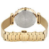 Versace Palazzo Empire Greca Black Dial Gold Mesh Bracelet Watch for Women - VEDV00519 Authentic Buy Shop Now