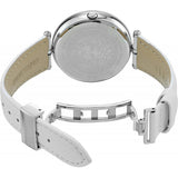Versace Palazzo Empire White Dial White Leather Strap Watch for Women - VCO010017 Authentic Buy Shop Now