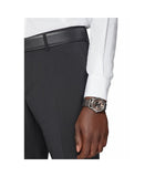 Versace Viamond Quartz Black Dial Grey Steel Strap Watch For Men - VEPO00520 Authentic Buy Shop Now