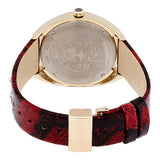Versace Shadov Quartz Red Dial Red Leather Strap Watch for Women - VEBM00918 Authentic Buy Shop Now