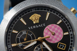 Versace Sport Tech Chronograph Black Dial Black Rubber Strap Watch for Women - VELT00619 Authentic Buy Shop Now