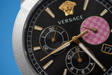 Versace Sport Tech Chronograph Black Dial Black Rubber Strap Watch for Women - VELT00619 Authentic Buy Shop Now