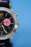 Versace Sport Tech Chronograph Black Dial Black Rubber Strap Watch for Women - VELT00619 Authentic Buy Shop Now