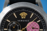 Versace Sport Tech Chronograph Black Dial Black Rubber Strap Watch for Women - VELT00619 Authentic Buy Shop Now