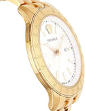 Versace Univers Quartz White Dial Gold Steel Strap Watch for Men - VEBK00518 Authentic Buy Shop Now