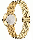 Versace V Flare Diamonds Silver Dial Gold Steel Strap Watch for Women - VEBN00918 Authentic Buy Shop Now
