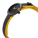 Versace V-Flare Quartz Black Dial Black Leather Strap Watch for Women - VEBN00518 Authentic Buy Shop Now