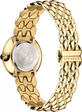 Versace V-Flare Quartz Silver Dial Gold Steel Strap Watch for Women - VEBN00718 Authentic Buy Shop Now