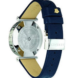 Versace V-Twist Quartz Blue Dial Blue Leather Strap Watch for Women - VELS00119 Authentic Buy Shop Now