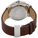 Versace V-Urban Quartz Grey Dial Brown Leather Strap Watch for Men - VELQ00219 Authentic Buy Shop Now