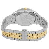 Versace V-Urban Quartz Silver Dial Two Tone Steel Strap Watch for Men - VELQ00519 Authentic Buy Shop Now