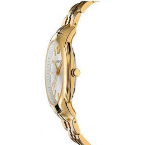 Versace V-Urban Quartz White Dial Gold Steel Strap Watch For Men - VELQ00719 Authentic Buy Shop Now