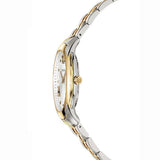 Versace Audrey Quartz White Dial Two Tone Steel Strap Watch for Women - VELR00519 Authentic Buy Shop Now