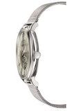 Versace V-Circle Silver Dial Silver Mesh Bracelet Watch for Men - VBQ060017 Authentic Buy Shop Now