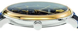 Versace V-Circle Black Dial Blue Leather Strap Watch for Men - VEBQ01419 Authentic Buy Shop Now
