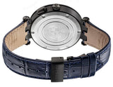 Versace V Race Chronograph Quartz Blue Dial Blue Leather Strap Watch For Men - VEBV00419 Authentic Buy Shop Now