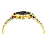 Versace V-Race Quartz Black Dial Gold Steel Strap Watch For Men - VEBV00519 Authentic Buy Shop Now
