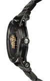 Versace Palazzo Empire Black Dial Black Steel Strap Watch for Men - VERD00518 Authentic Buy Shop Now