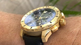 Versace Casual Chronograph Black Dial Black Leather Strap Watch for Men - VERG003-18 Authentic Buy Shop Now