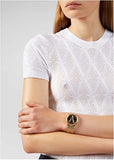 Versace Virtus Quartz Black Dial Gold Steel Strap Watch for Women - VEHC00619 Authentic Buy Shop Now
