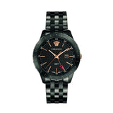 Versace Univers Quartz Black Dial Black Steel Strap Watch for Men - VEBK00618 Authentic Buy Shop Now
