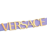 Versace V-Flare Silver Dial Purple Leather Strap Watch for Women - VEBN00318 Authentic Buy Shop Now