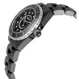 Chanel J12 Quartz Diamonds Black Dial Black Steel Strap Watch for Women - J12 H1625 Authentic Buy Shop Now