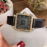 Marc Jacobs Vic Black Dial Black Leather Strap Watch for Women - MJ1522 Authentic Buy Shop Now