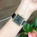Marc Jacobs Vic Black Dial Black Leather Strap Watch for Women - MJ1522 Authentic Buy Shop Now