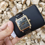 Marc Jacobs Vic Black Dial Black Leather Strap Watch for Women - MJ1522 Authentic Buy Shop Now