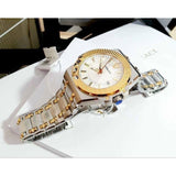 Versace Chain Reaction Quartz White Dial Two Tone Steel Strap Watch for Men - VEDY00519 Authentic Buy Shop Now