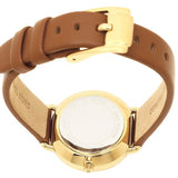 Michael Kors Portia Quartz White Dial Brown Leather Strap Watch For Women - MK2734 Authentic Buy Shop Now