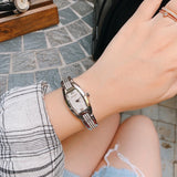 Bulova Crystal Collection Silver Dial Silver Steel Strap Watch for Women - 96L235 Authentic Buy Shop Now