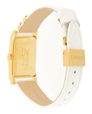 Versace DV25 Diamonds White Dial White Leather Strap Watch For Women - VQF060015 Authentic Buy Shop Now