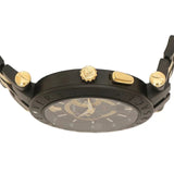 Versace V-Race Analog Quartz Black Dial Two Tone Steel Strap Watch For Men - VEBV00619 Authentic Buy Shop Now