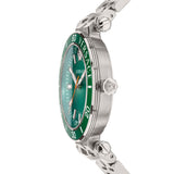 Versace Greca Sport Quartz Green Dial Silver Steel Strap Watch For Men - VEZ300421 Authentic Buy Shop Now