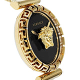 Versace Palazzo Empire Greca Black Dial Gold Mesh Bracelet Watch for Women - VEDV00519 Authentic Buy Shop Now
