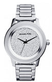Michael Kors Kinley Diamond Pave Silver Dial Silver Steel Strap Watch for Women - MK5996 Authentic Buy Shop Now