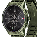 Tommy Hilfiger Quartz Black Dial Black Steel Strap Watch for Men - 1791634 Authentic Buy Shop Now