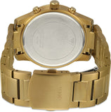 Guess Analog Chronograph Gold Dial Gold Steel Strap Watch for Men - W0075G5 Authentic Buy Shop Now