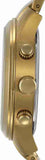 Guess Analog Chronograph Gold Dial Gold Steel Strap Watch for Men - W0075G5 Authentic Buy Shop Now