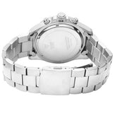 Guess Chaser Chronograph Black Dial Silver Steel Strap Watch for Men - W0170G1 Authentic Buy Shop Now