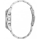 Guess Chronograph Black Dial Silver Steel Strap Watch for Men - W0193G2 Authentic Buy Shop Now